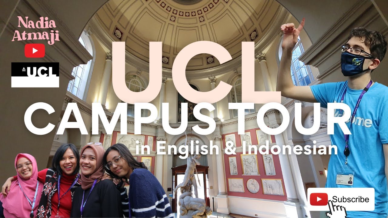 VLOG UCL Campus Tour with Nadia Atmaji in Bloomsbury London (English) | Portico, Student Centre