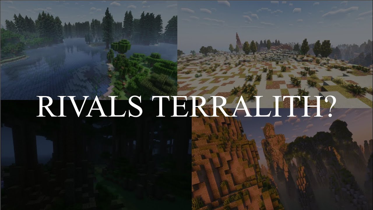 This modded terrain generation RIVALS TERRALITH?!