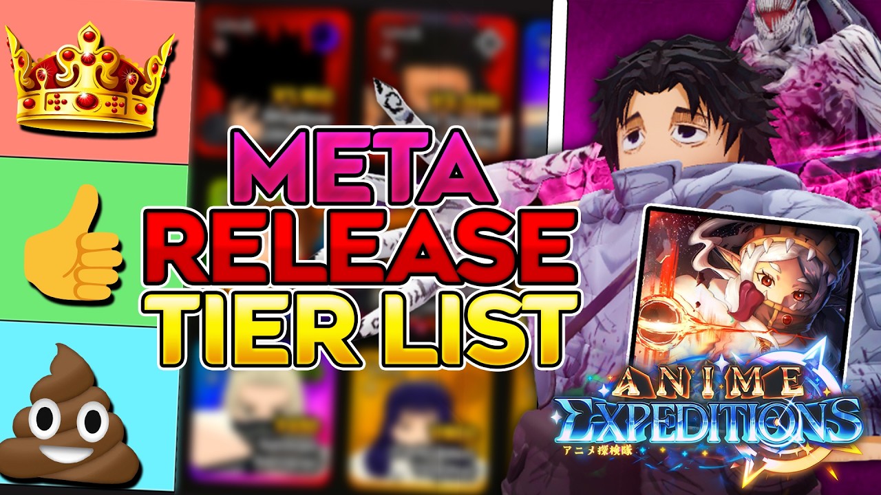 Ranking ALL *META* Units In Anime Expeditions!! (RELEASE Tier List)