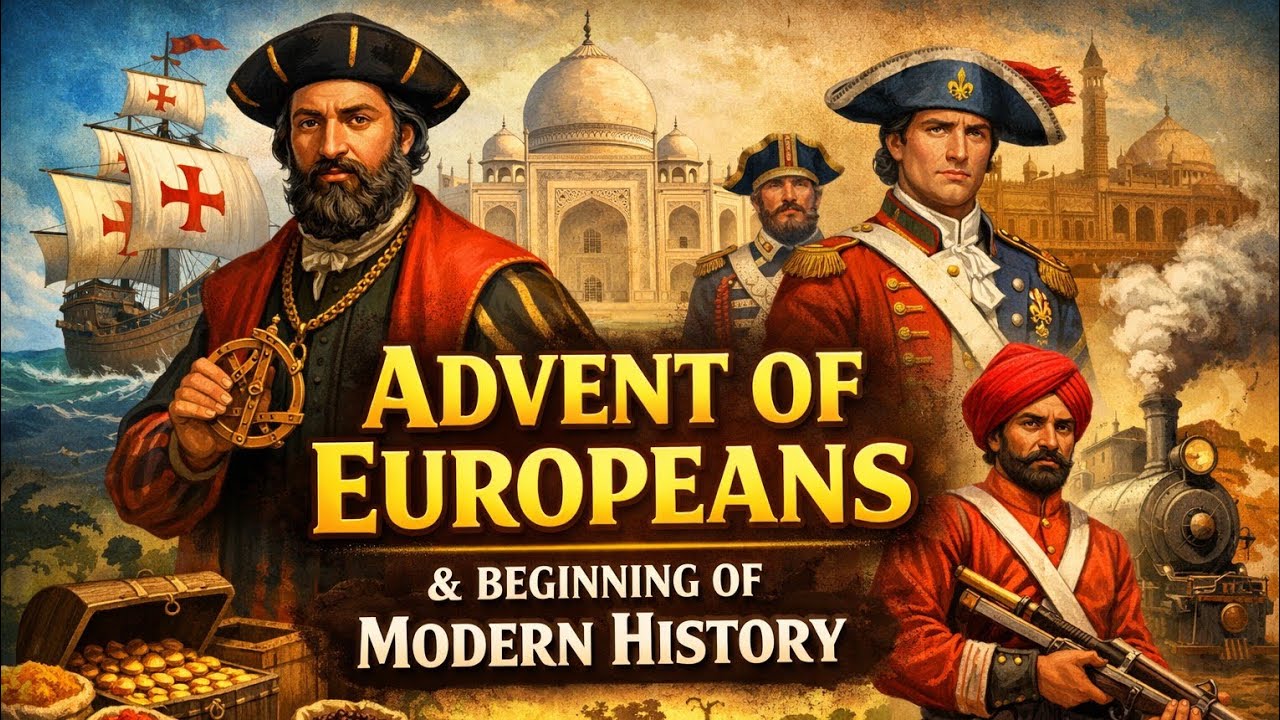 Top 30 MCQ of Advent of European and Modern History Question || For SSC Railway exam || Part -1