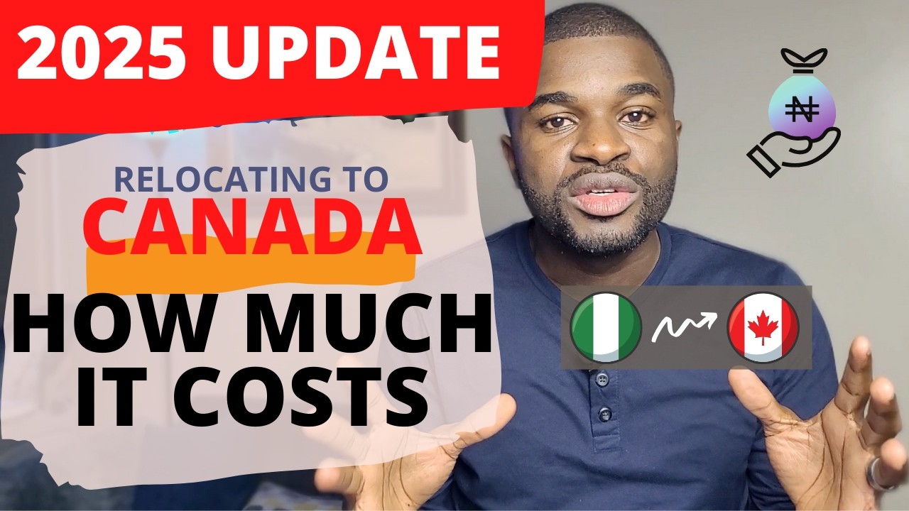 Cost of Moving to Canada in 2025 🇨🇦  Full Breakdown in Naira & CAD + Hidden Expenses!