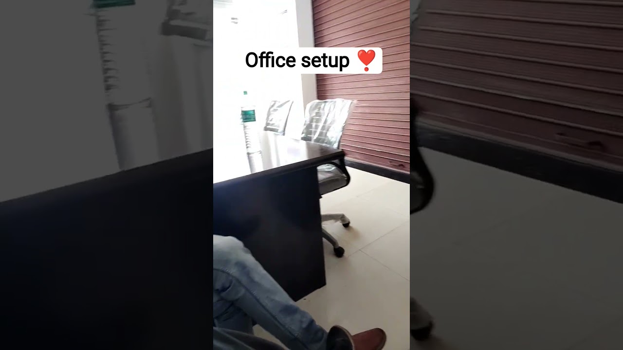 New office setup ❣️ 