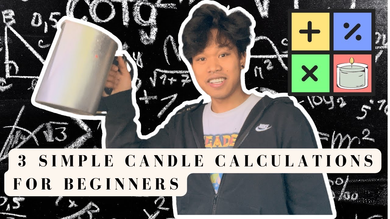 How To Calculate Candle Wax And Fragrance Oil For Beginners | How Much Wax Can My Jar Hold 🕯️