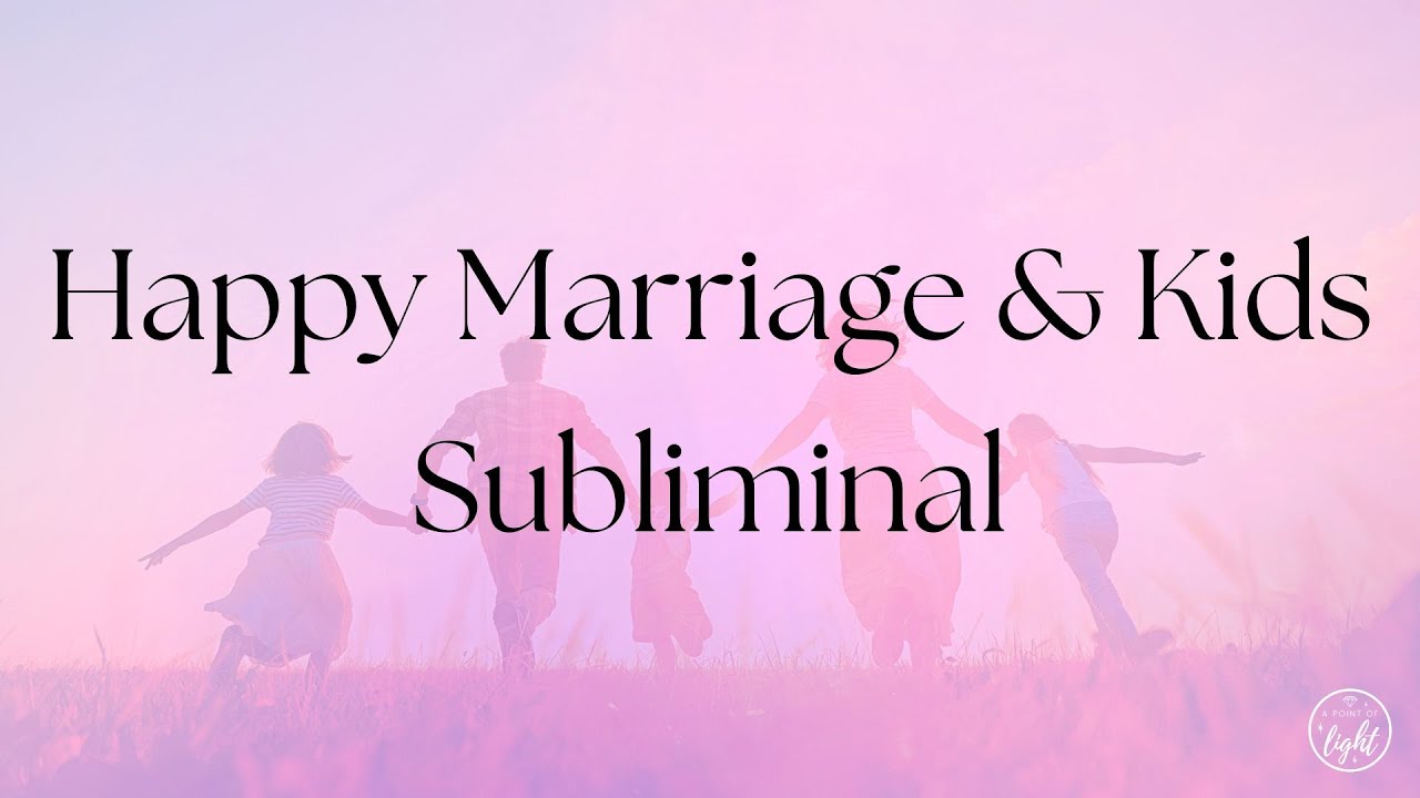 Happy Marriage and Healthy Family Subliminal Affirmations (Rain Sounds for Sleep)