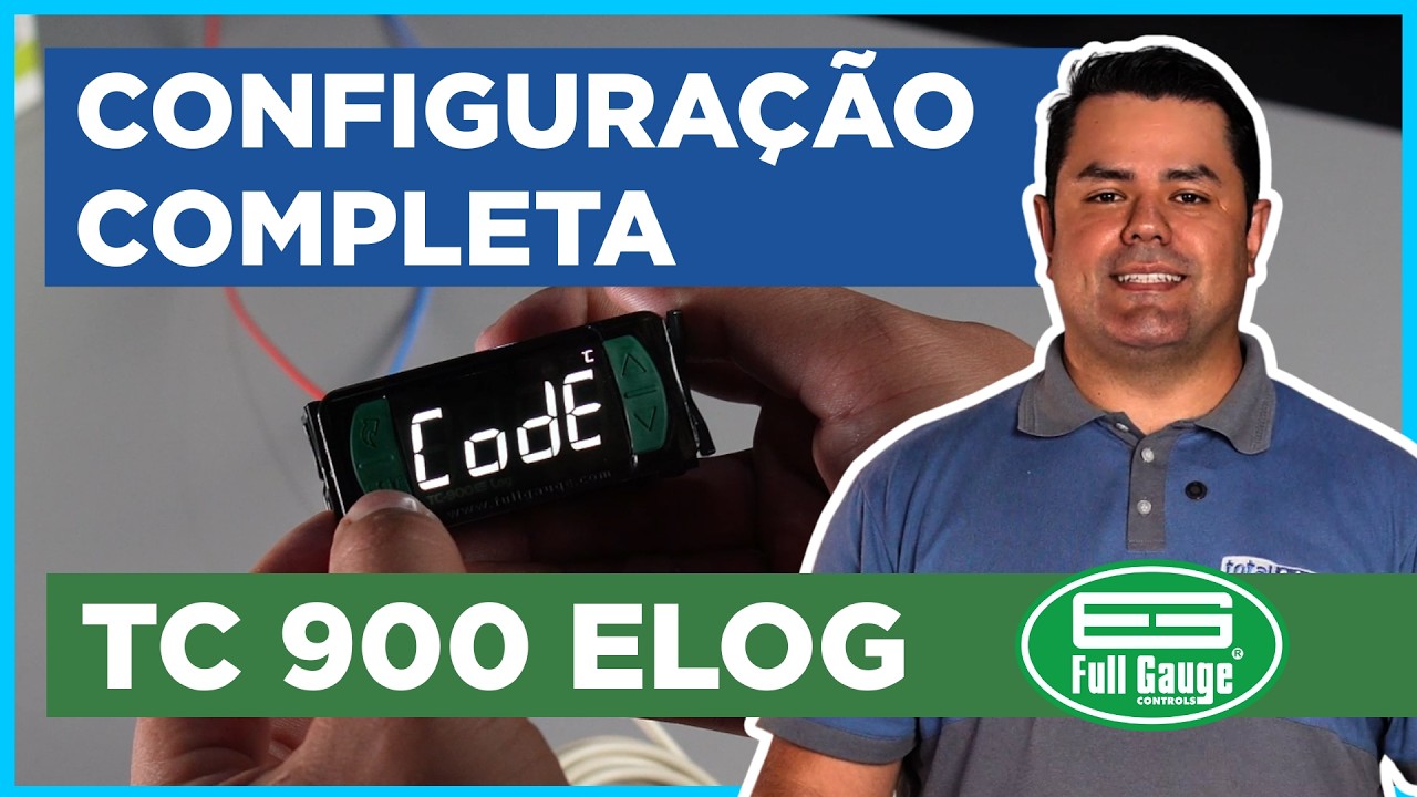 CONFIGURAÇÃO TC900 E-LOG Full Gauge | Programação COMPLETA e Parâmetros Essenciais [Passo a Passo]