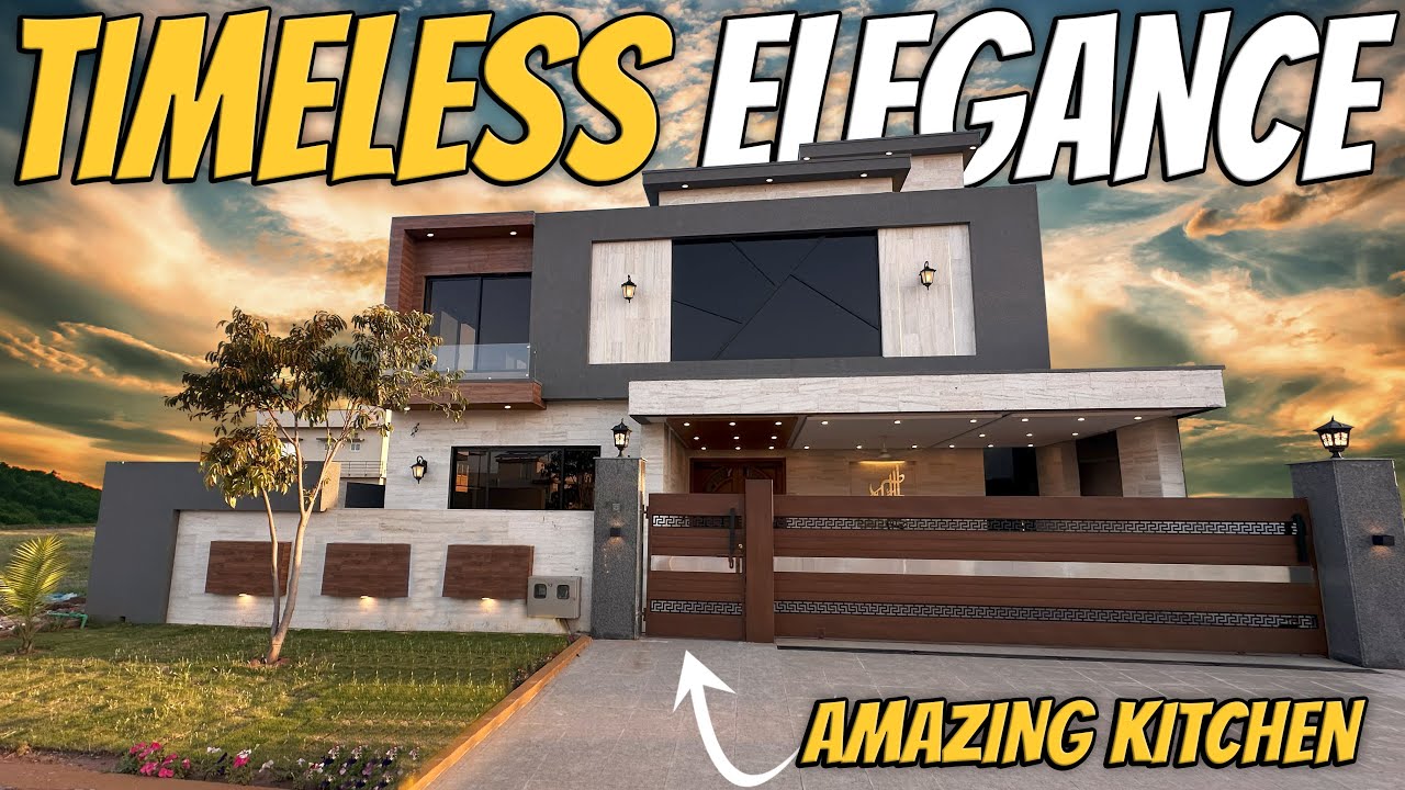 Discover 1 Kanal Of TIMELESS ELEGANCE (Extraordinary KITCHEN) In Bahria Town Islamabad