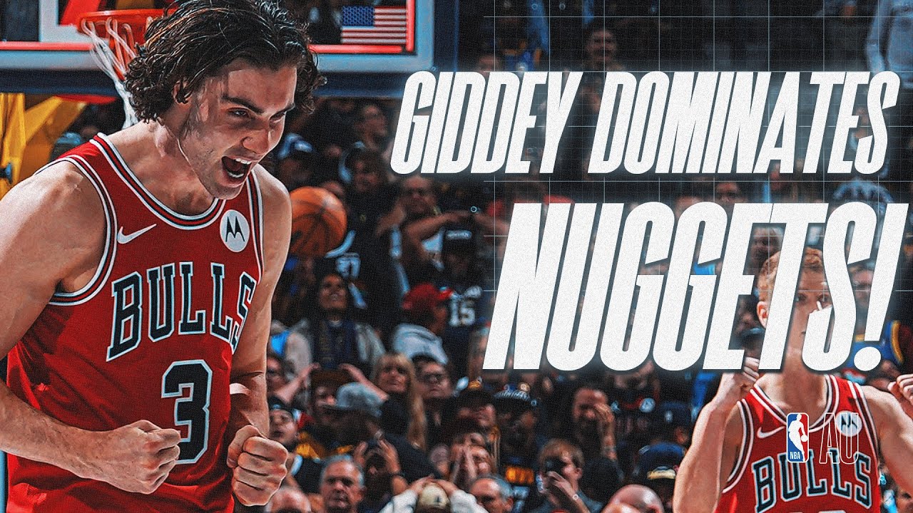 Giddey Bests Jokic & The Nuggets! 21 Points, 14 Rebounds, 2 Assists in HUGE Road Win For The Bulls!
