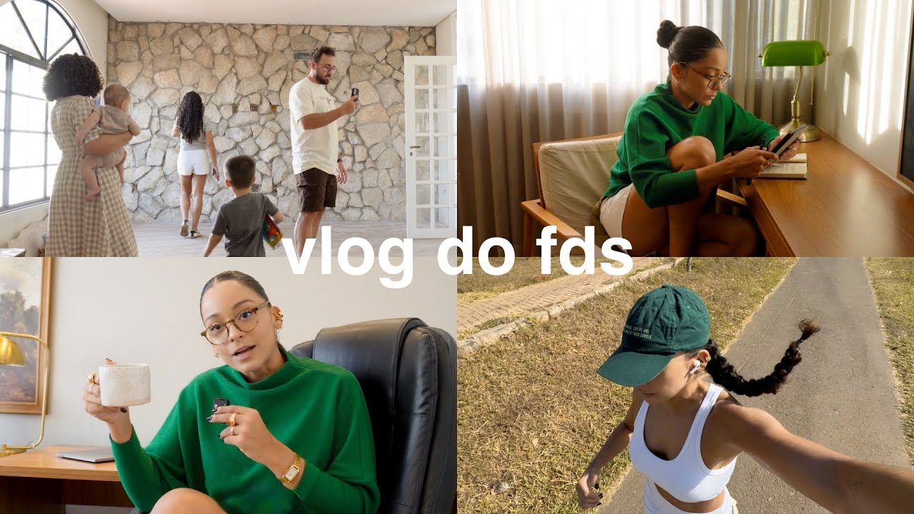 Reorganizando a vida, hábitos que me mudaram, muita conversa, compras no shopping e nosso fds…