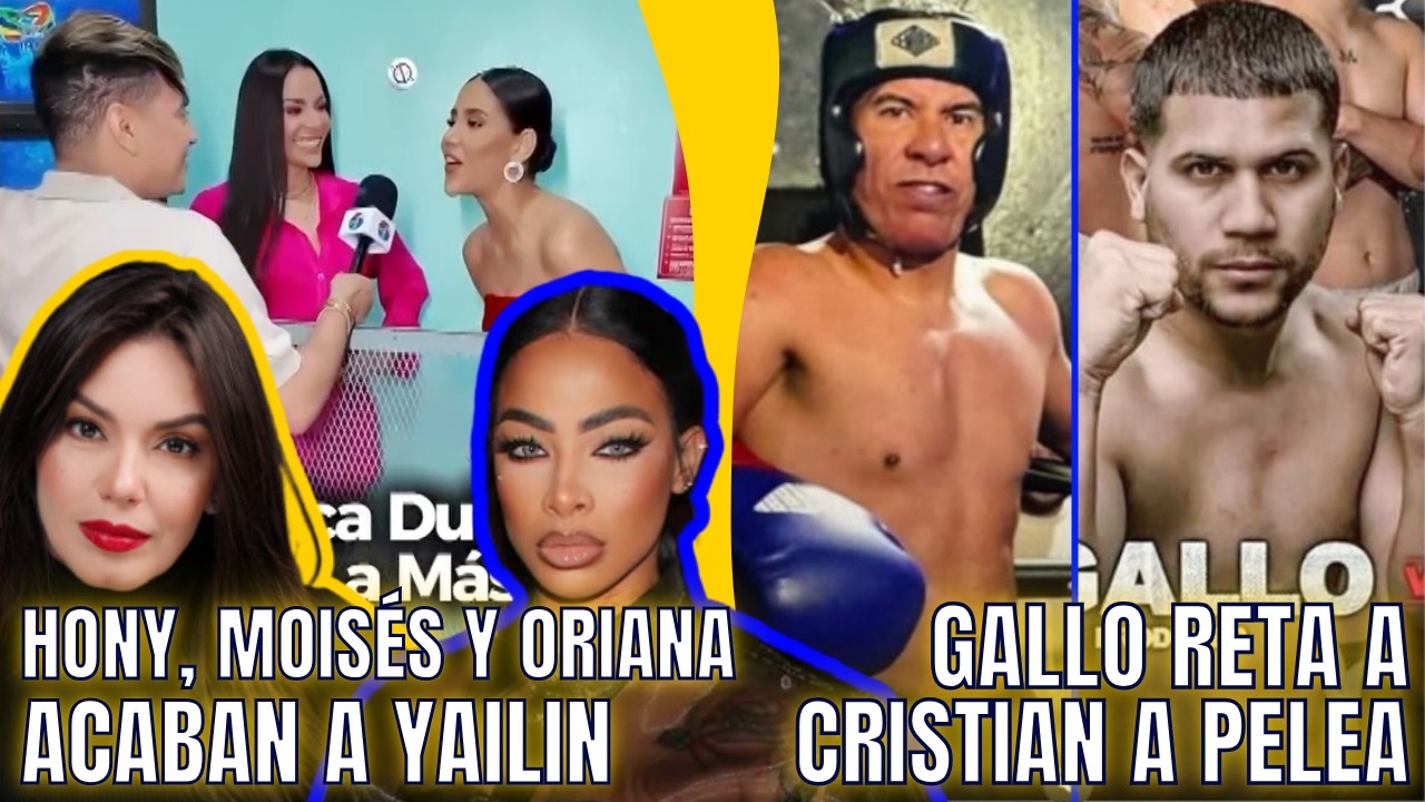 HONY ARRIINA A YAILIN/ GALLO RETA A CRISTIAN/ ORIANA Y MOISÉS PARODIAN A GEORGINA/PITONISA ES ACTRIZ