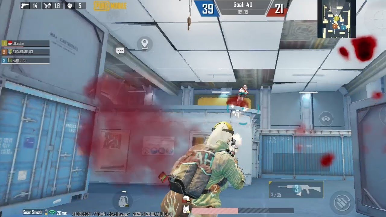 C9S27 | S12K | Hangar | Classic Ranked &ndash; Squad TPP | PUBGM 4.1