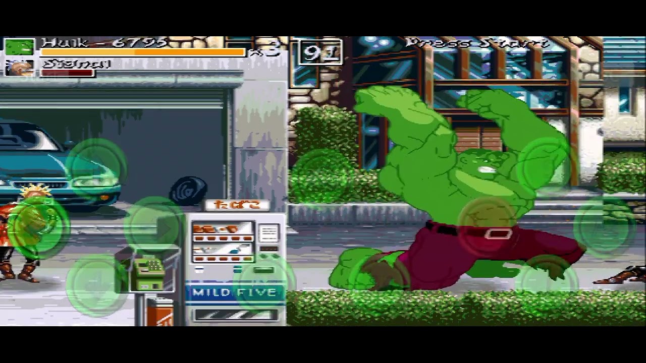 Openbor Hulk street of Rage