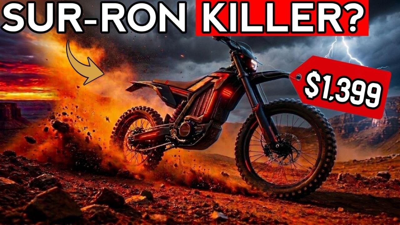 Убийца Sur-Ron? 7 новых электрических питбайков разрушают рынок