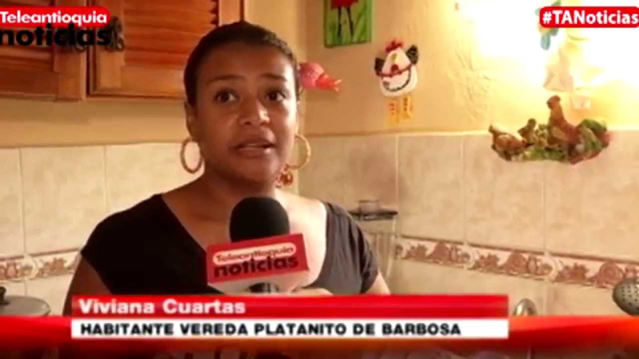 Habitantes de la vereda Platanito de Barbosa se quejan por mal servicio de agua