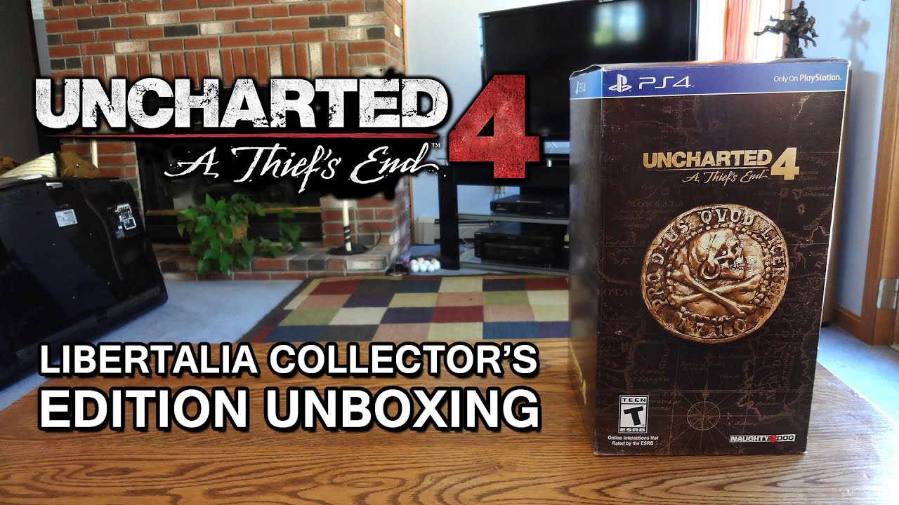 Uncharted 4: A Thief's End Libertalia Collector's Edition Unboxing & Review - HD 1080p