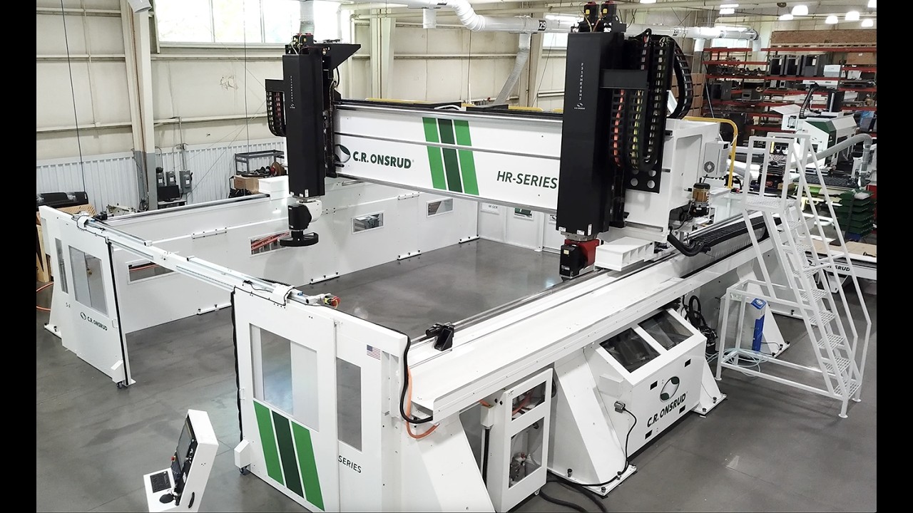 A Supersized CNC Solution by C.R. Onsrud HR-Series CNC Machining Centers