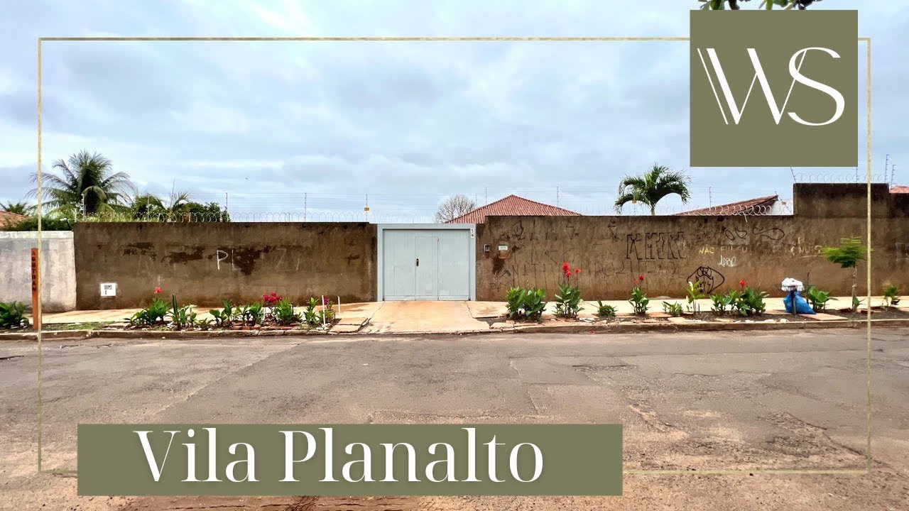EXCELENTE CASA COM TERRENO 60X60 VILA PLANALTO -CAMPO GRANDE MS