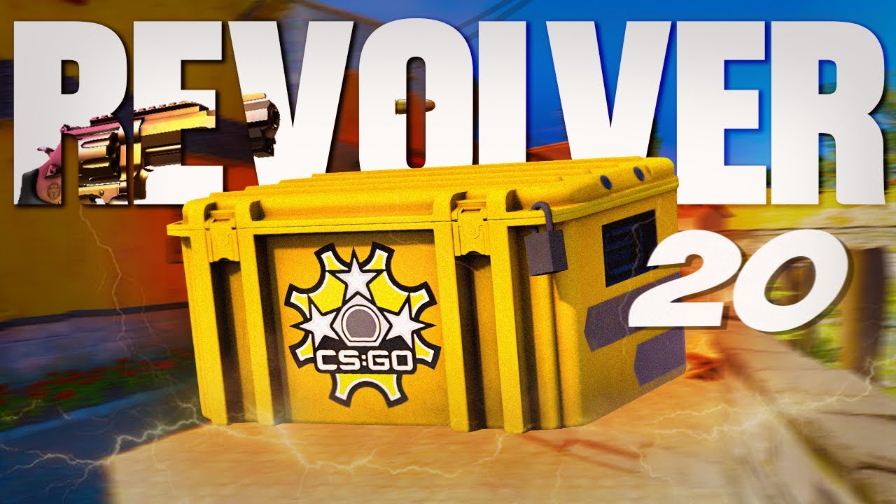 OPENING 20 REVOLVER CASES IN CS2