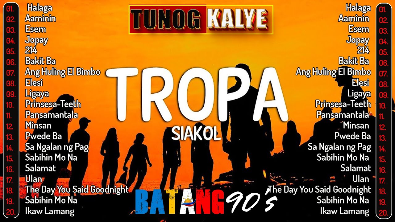 Tropa - Siakol, Top Suzara, Soapdish, Parokya ni Edgar, Callalily 💞 OPM Tunog Kalye #tunogkalye