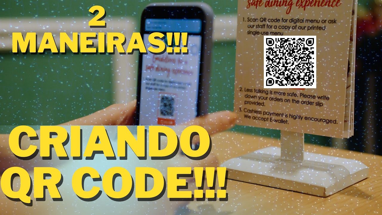 COMO CRIAR QR CODE GR&Aacute;TIS - R&Aacute;PIDO E F&Aacute;CIL - 2022