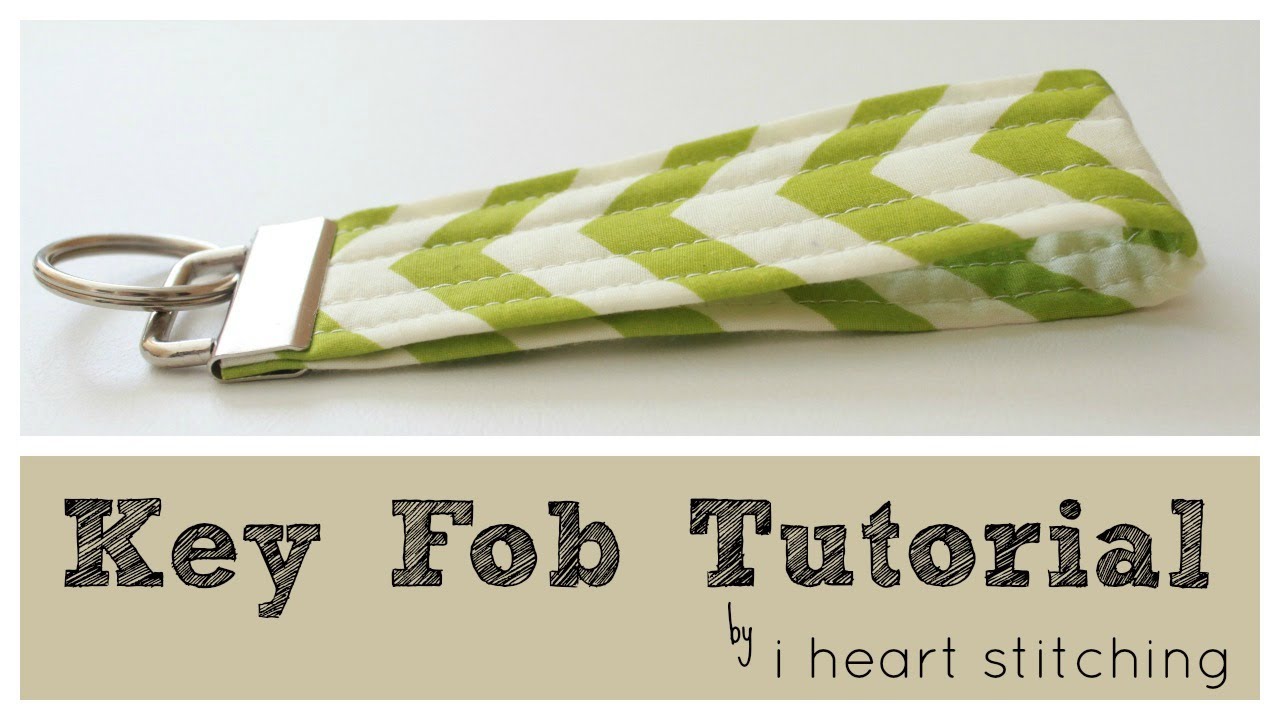 Key Fob Sewing Tutorial