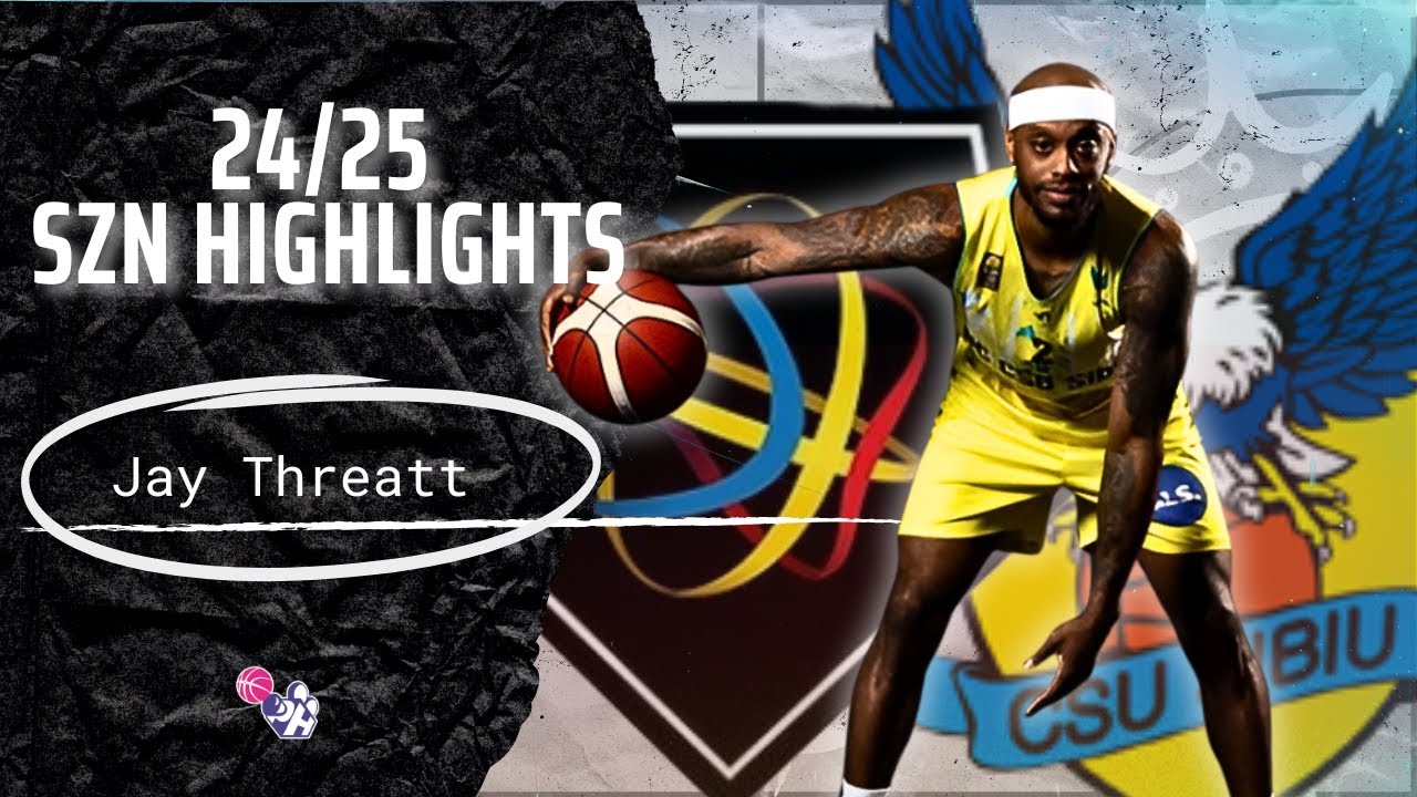 Jay Threatt Highlights 2024/25 || Romania Liga Nationala || CB Sibiu