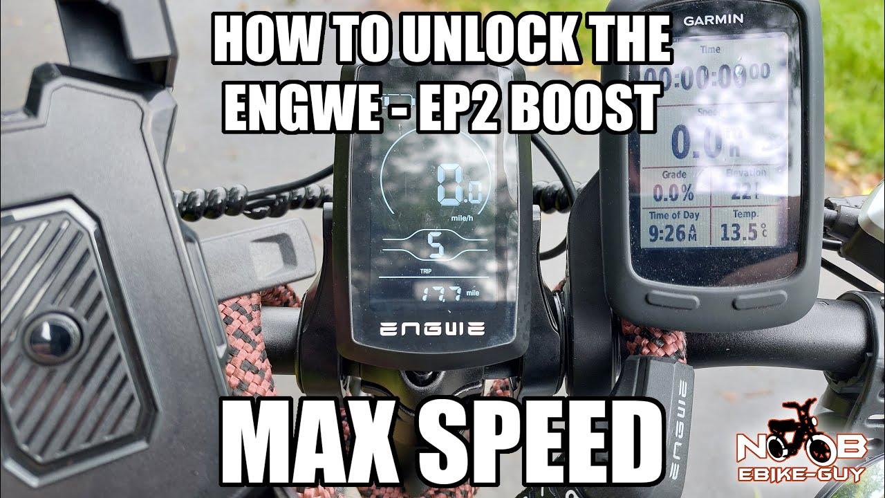 ENGWE EP2 BOOST &mdash; КАК РАЗБЛОКИРОВАТЬ МАКСИМАЛЬНУЮ СКОРОСТЬ
