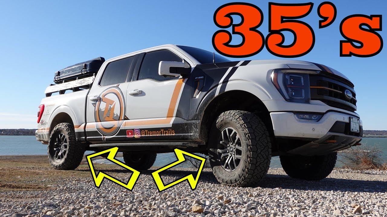 Can you put 35's on a Ford Tremor??