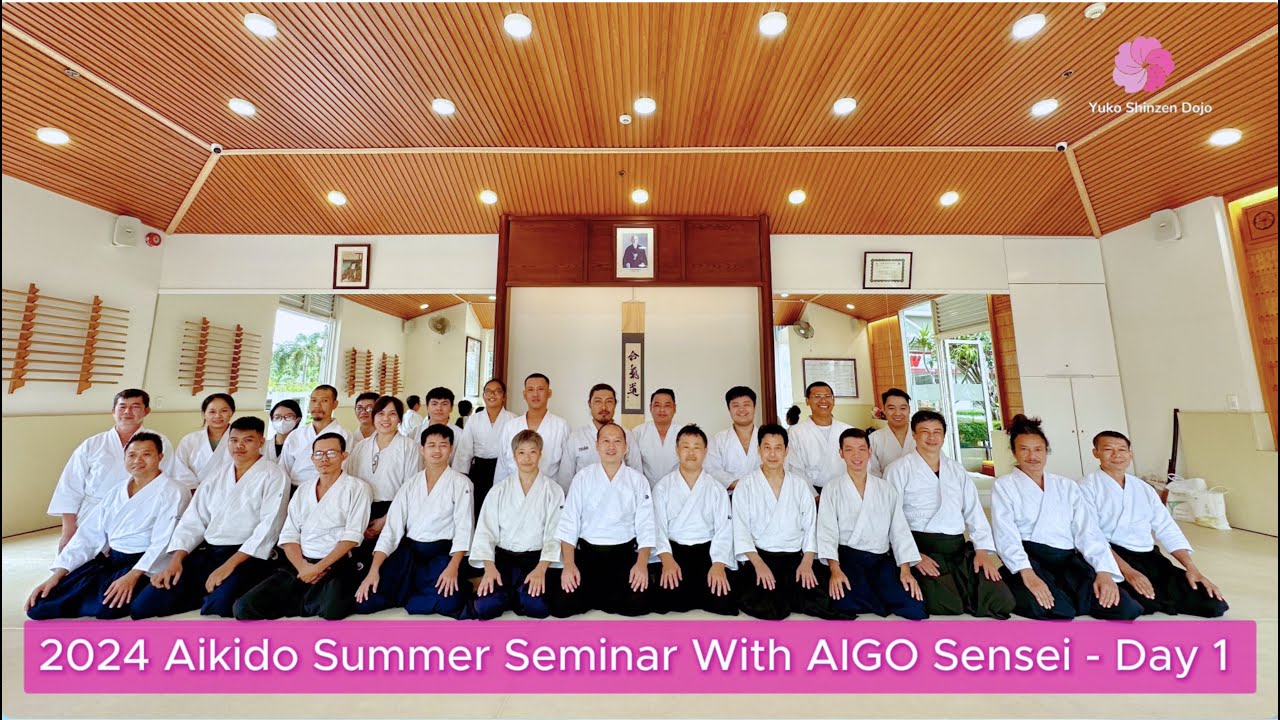 2024 Aikido Summer Seminar with AIGO Sensei – Day 1