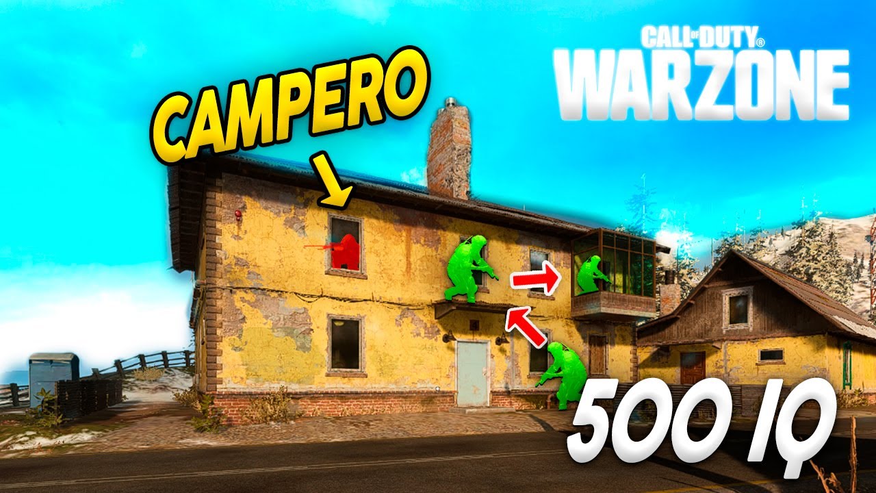 Como MATAR CAMPEROS (TRUCOS) en WARZONE *PARTE 1*