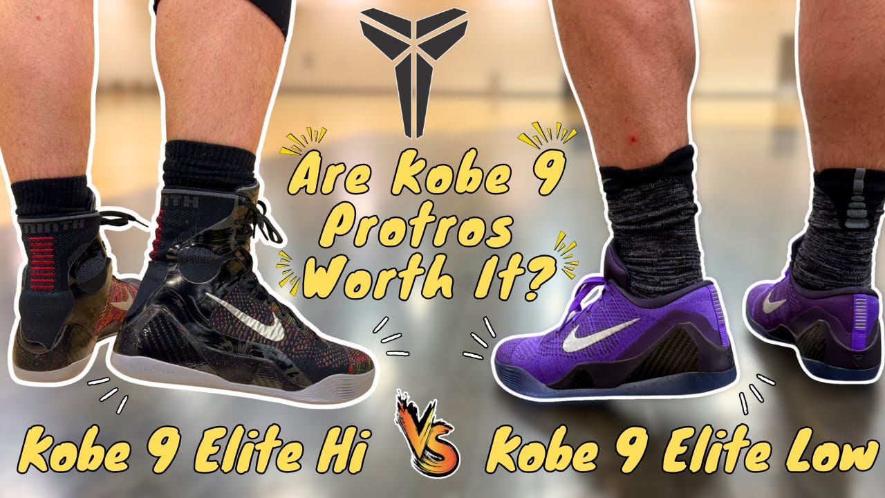 Обзор производительности Kobe 9 Elite Hi и Kobe 9 Elite Low — стоят ли Kobe 9 Protros своих денег?