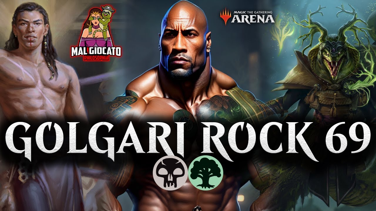 💀🌳SENTI COSA STA CUCINANDO THE ROCK👨‍🍳💪| GOLGARI | Magic MTGA Arena Standard ITA BROTHERS WAR BRO