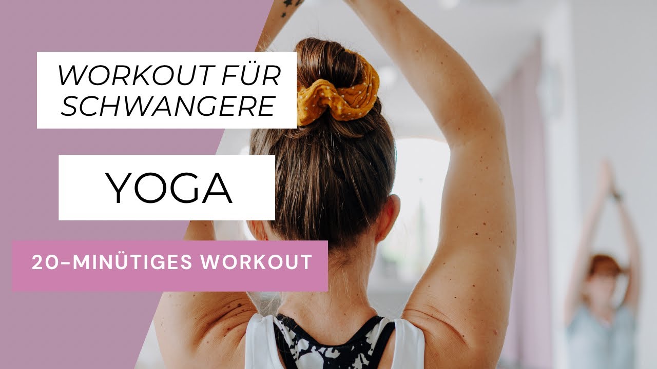 20 MIN YOGA für Schwangere / Yoga Routine 🧘🏼‍♀️ // MAMAinFORM