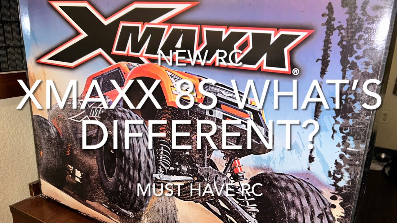 Новый Traxxas Xmaxx 8S: что нового в Xmaxx? Давайте посмотрим.