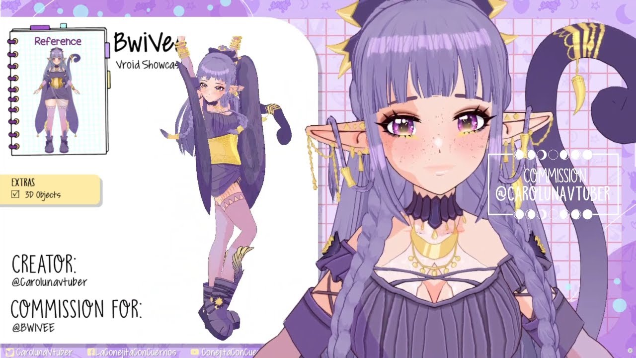 Vroid Showcase Vol 4. // Autumn Commissions!