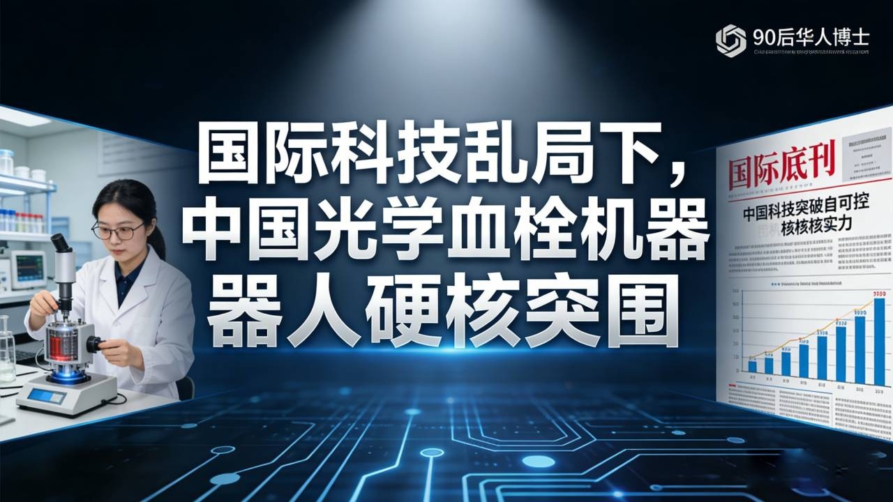 打破瓶頸！90后華人女博士攻克血栓治療難題，機器人登上國際頂刊，西方驚歎！