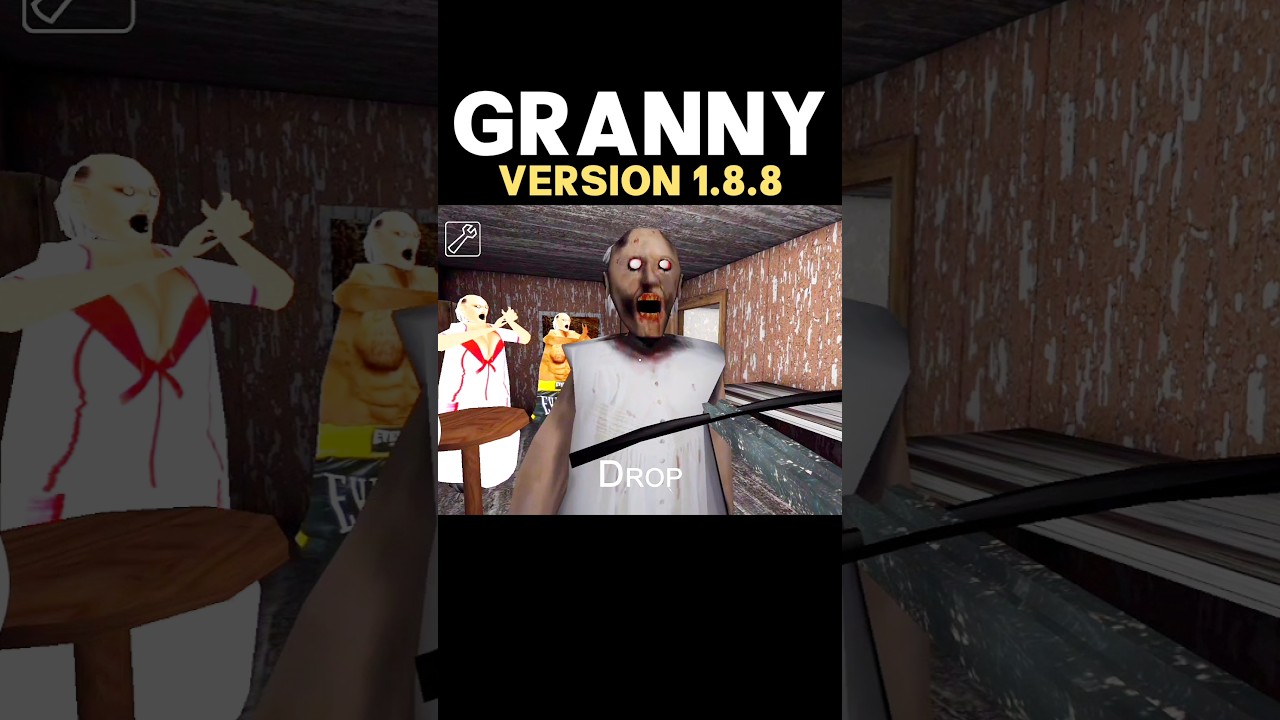 Granny Version 1.8.8 :)👉📈 NPC's Dance😜 