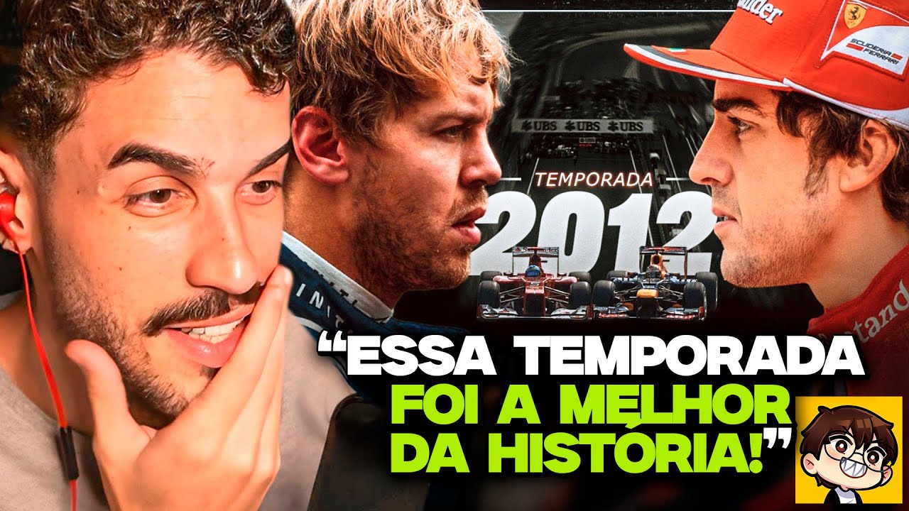 UMA BATALHA ENTRE GIGANTES, A TEMPORADA 2012 DA FÓRMULA 1! | REACT DOCUMENTSUI