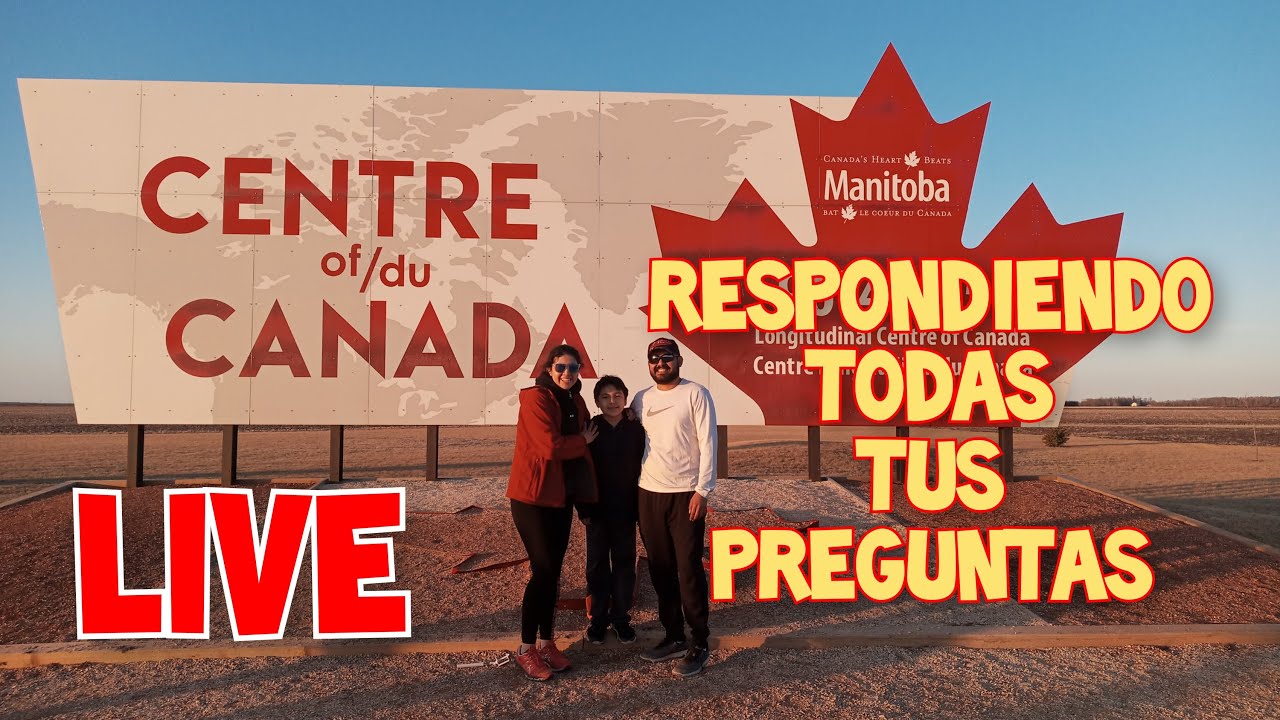 EN VIVO - Respondiendo TODAS tus PREGUNTAS sobre Canadá