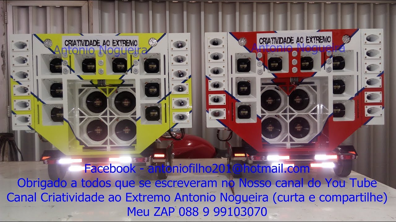 Mini Paredão 8 e 9 Montado