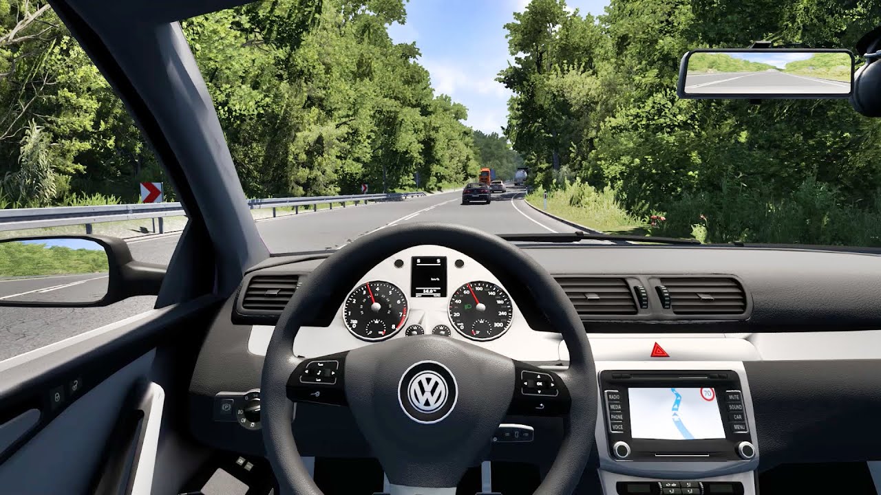 Volkswagen Passat B7 | Euro Truck Simulator 2 | Game Play