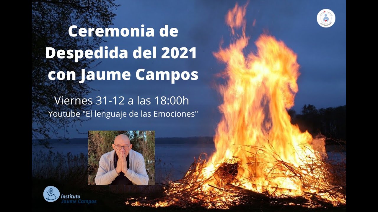 Ceremonia de Despedida del 2021 con Jaume Campos