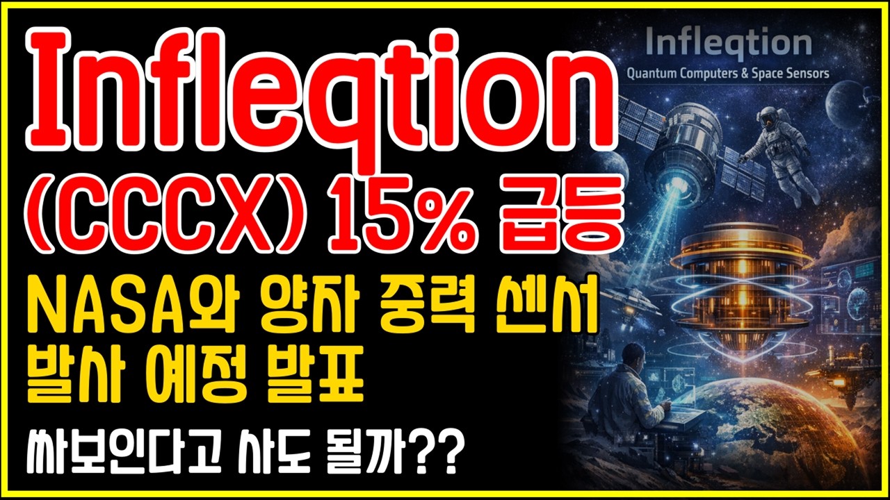 NASA가 선택한 양자 센서 CCCX(Infleqtion) 15% 급등, 지금 사도 될까?