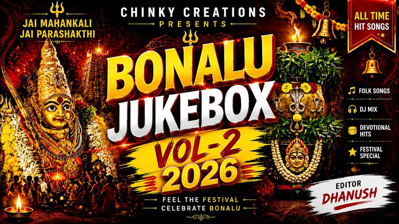 Bonalu Jukebox Vol-2 🔥 | Telangana Bonalu Songs 2026 | Non Stop Bonalu Songs 2026 | CHINKY CREATIONS
