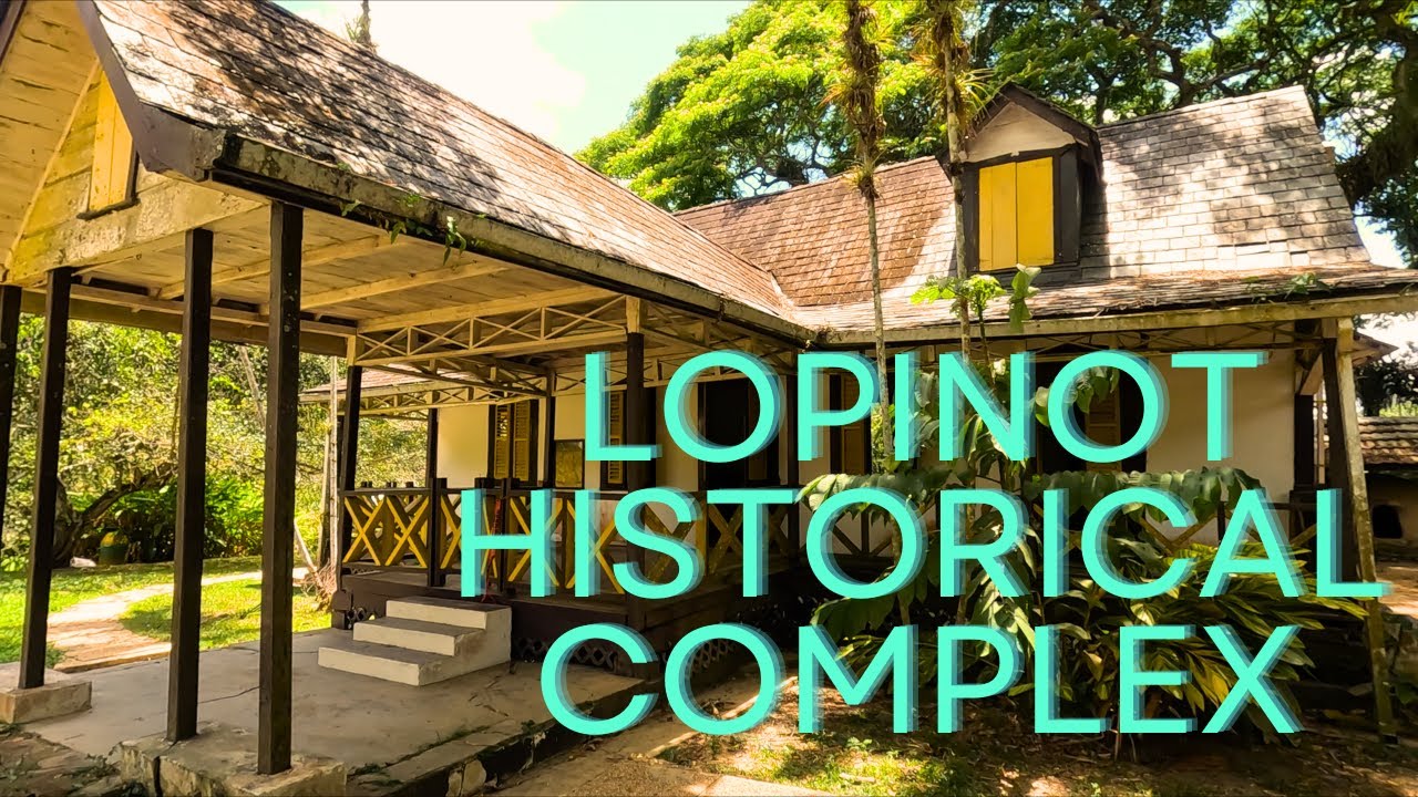 Walking around the Lopinot Historical Complex in March 2024