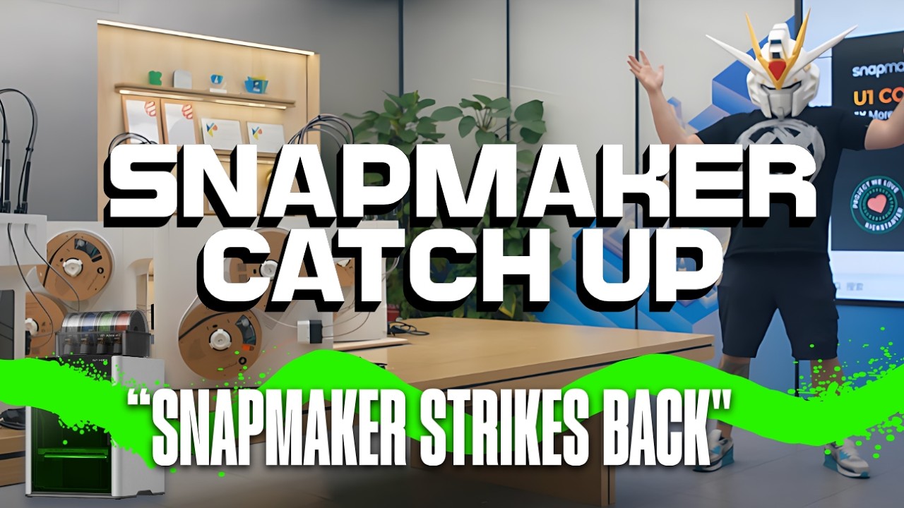 Этот 3D-принтер вошёл в историю – Snapmaker U1.