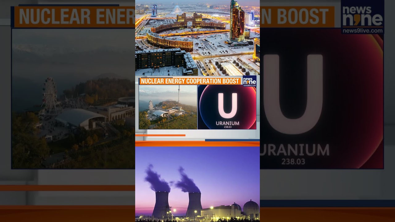 Kazakhstan to Supply Uranium to India | India Nuclear Power Expansion | News9