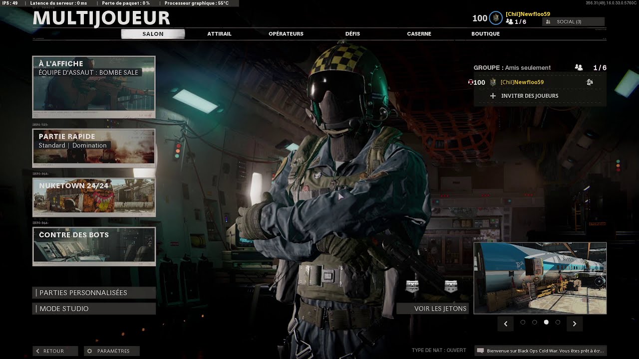 BOOSTER ses FPS sur COLD WAR  (Meilleurs paramètres)
