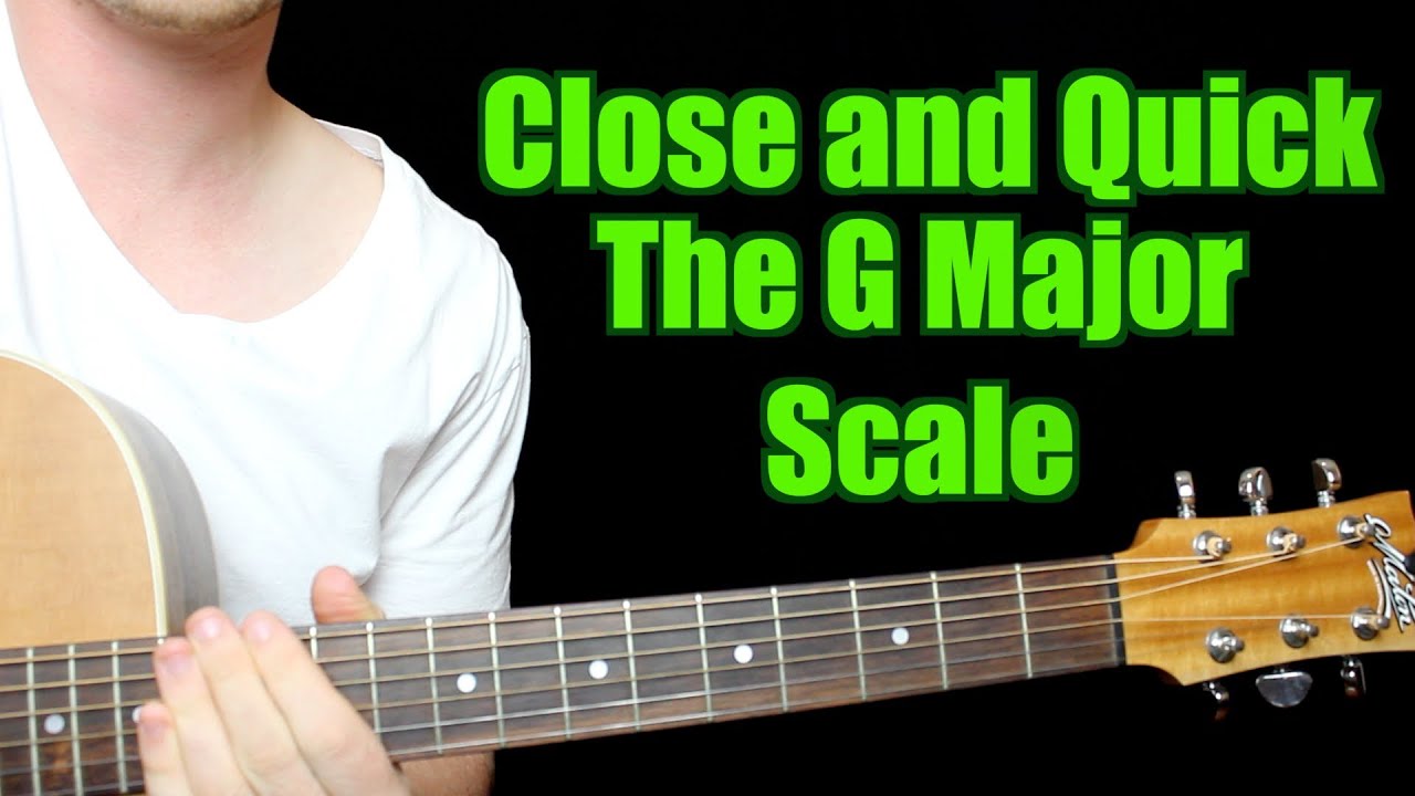 How to play the G Major Scale