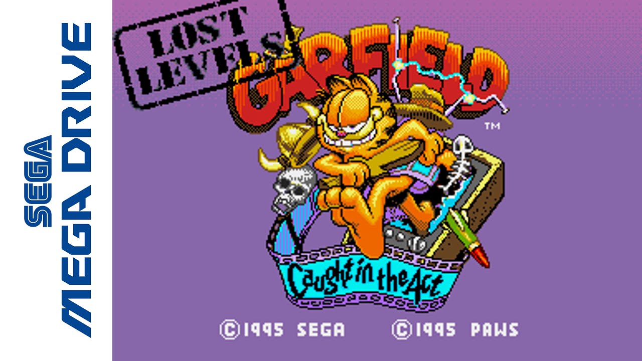 [Mega Drive] Garfield: The Lost Levels (1996) Longplay