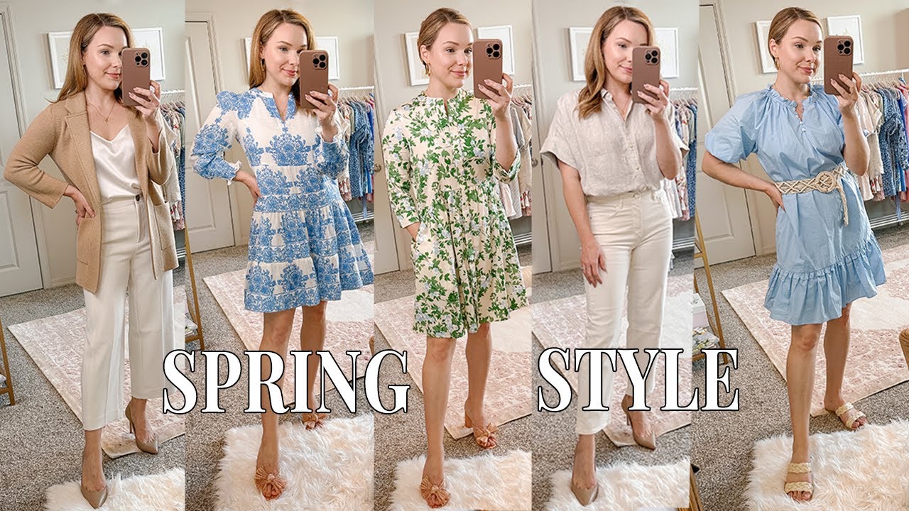Spring Try On Haul | Ann Taylor, Tuckernuck, Sail to Sable, and Draper James